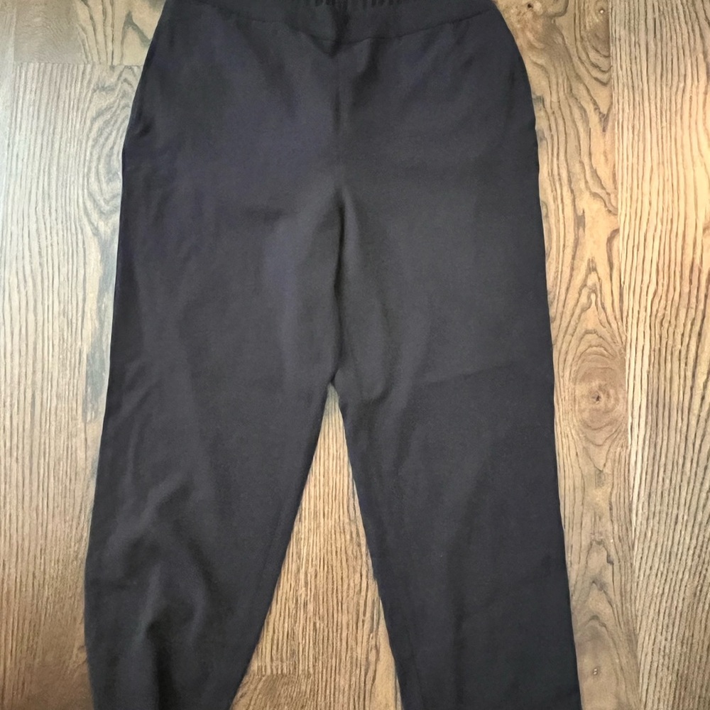 Black High-Waisted Pants